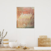 Poster Argent sur une table (Cuisine)