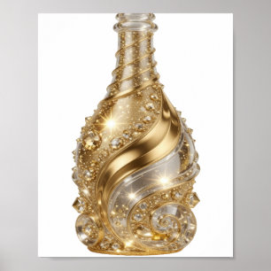 Poster Argent Vif GLAMOUR DORÉ