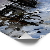 Poster Argenteuil couvert de neige (Coin)