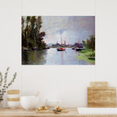 Poster Argenteuil vu du petit bras de la Seine (Cuisine)