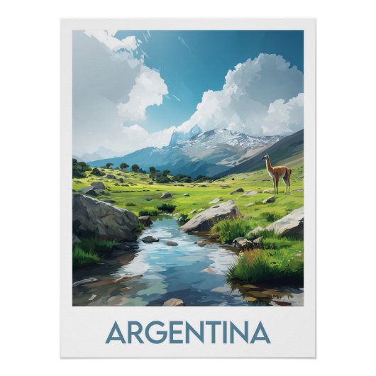 Poster Argentina (Devant)