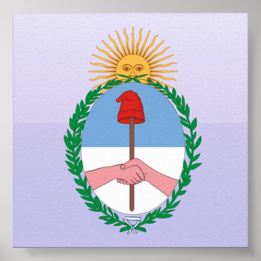 Poster Argentina, Argentina (Devant)