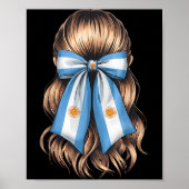 Poster Argentina Pride Argentinian Flag  (Devant)