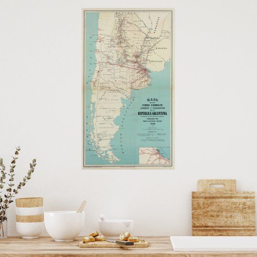 Poster Argentine (Cuisine)