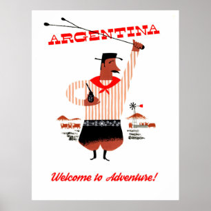 Poster Argentine Gauchos
