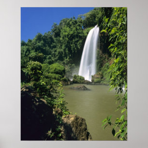 Poster Argentine; Igwazu; Chutes d'Igwazu. Salto Dos