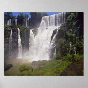Poster Argentine; Igwazu; Chutes d'Igwazu. Salto San