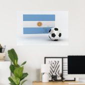 Poster Argentine Soccer (Bureau à domicile)