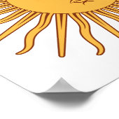 Poster Argentine Sol de Mayo (Coin)
