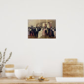 Poster Argument dans les couloirs de l'Opéra, 1889 (Cuisine)