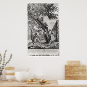 Poster Argument entre Jean-Jacques Rousseau (Cuisine)