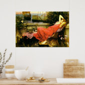 Poster Ariadne (1898)~ Toile d'art (Cuisine)