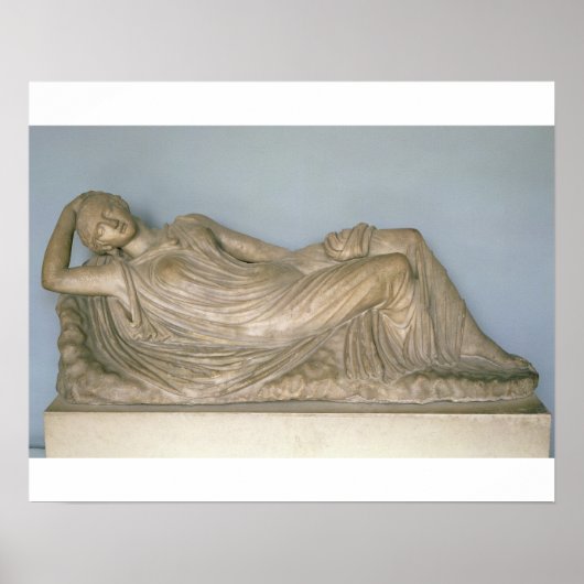 Poster Ariadne Asleep, Hellenistic from Alexandria, 2nd c (Devant)