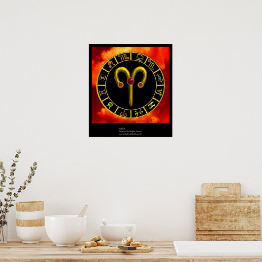 POSTER ARIES (Cuisine)