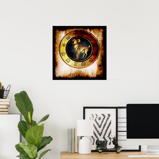 Poster Aries (Bureau à domicile)