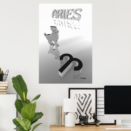 Poster Aries (Bureau à domicile)