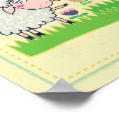 Poster Aries Cat Zodiac Nursery Imprimer (Coin)