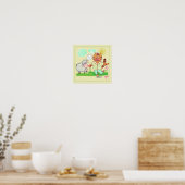 Poster Aries Cat Zodiac Nursery Imprimer (Cuisine)