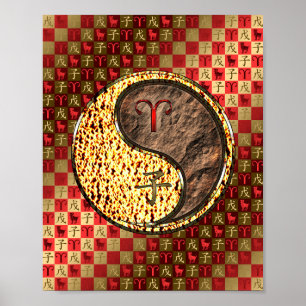 Poster Aries & Earth Rat