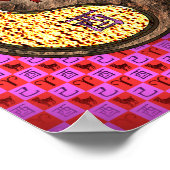 Poster Aries & Earth Rooster (Coin)