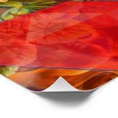 Poster Aries Orange Woman : Collage d'art antique gothiqu (Coin)