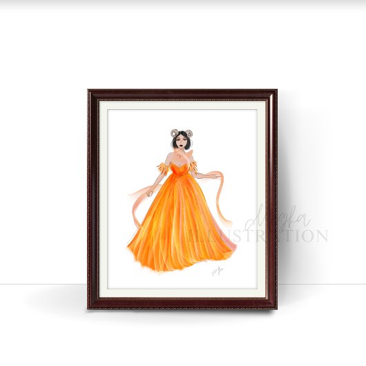 Poster Aries, signe zodiaque