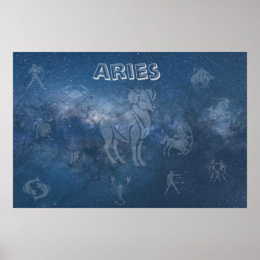Poster Aries transparentes (Devant)