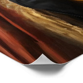 Poster Aristocratic Bison Portrait, Funny Animal (Coin)