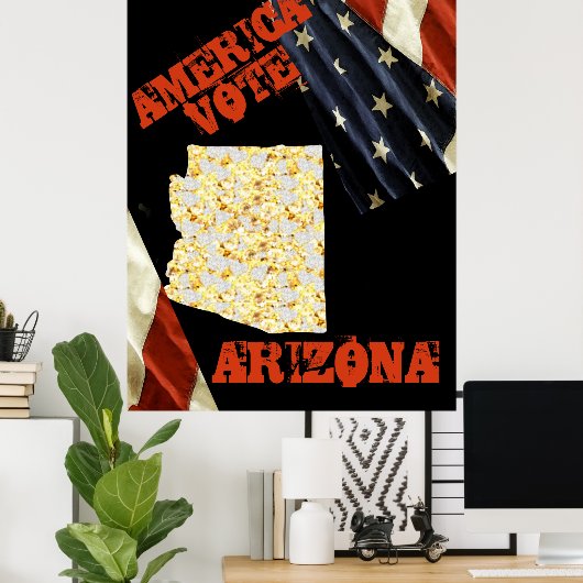 POSTER ARIZONA (Bureau à domicile)
