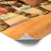 Poster Arizona Apache Indiens Dance diabolique (Coin)