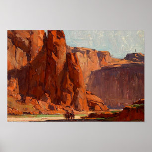 Poster Arizona Canyon par Edgar Payne