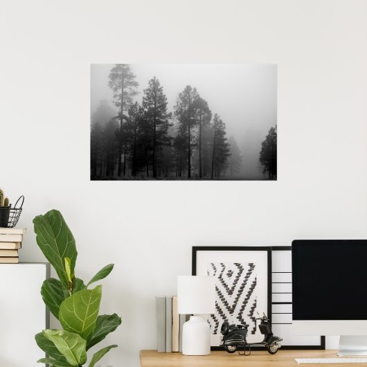 Poster Arizona Fog (Bureau à domicile)