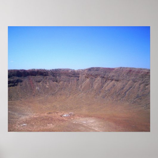 Poster Arizona Meteor Crater (Devant)