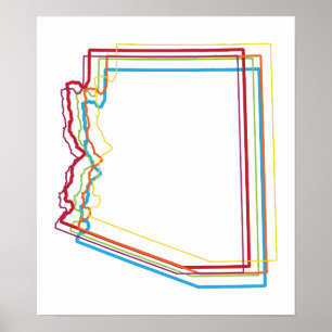 Poster arizona orgueil flou