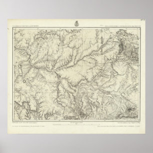 Poster Arizona orientale et Nouveau-Mexique occidental