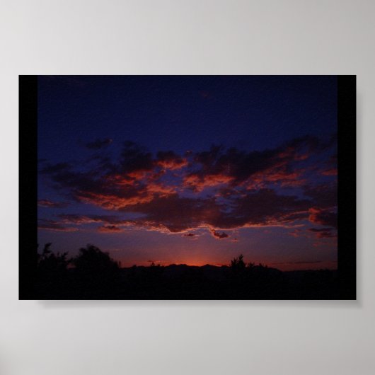 Poster Arizona Sunset 11 (Devant)