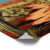 Poster Arizona Travel Art Vintage (Coin)