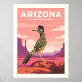 Poster Arizona vintage (Devant)