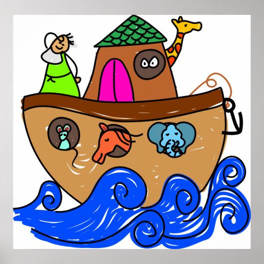 Poster Ark de Noé (Devant)