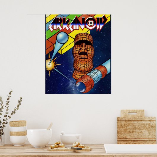 Poster Arkanoid Arcade (Cuisine)