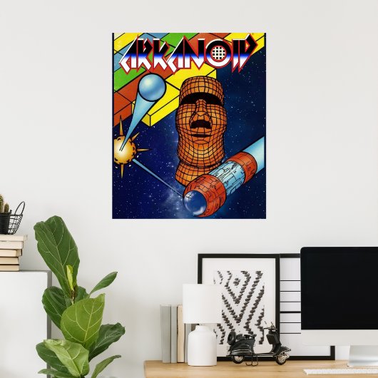Poster Arkanoid Arcade (Bureau à domicile)