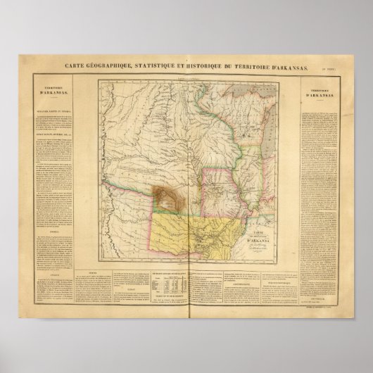 Poster Arkansas US (Devant)