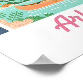 Poster Arkansas Voyage d'été d'état naturel (Coin)