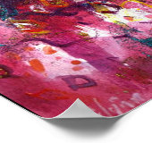 Poster ARLECCHINA VIOLINIST / Soirée Carnaval vénitien (Coin)