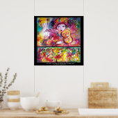 Poster Arlecchino, Colombina et Ballet du Carnaval (Cuisine)