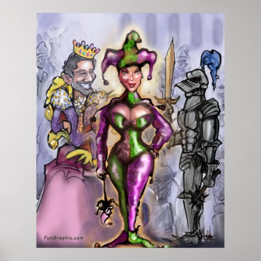 Poster Arlequin (Devant)