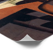 Poster Arlequin avec guitare, 1917 (Coin)