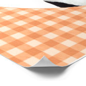 Poster Arlequin Pup Peach (Coin)