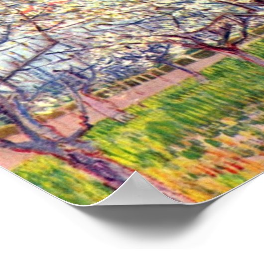 Poster Arles Par Vincent Van Gogh (Coin)