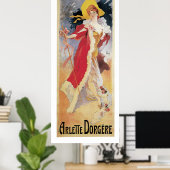 Poster Arlette Dorgere, 1904 Art Nouveau (Bureau à domicile)